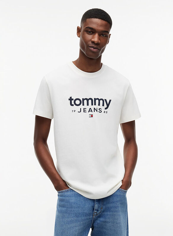 T-SHIRT TJM GRAPHIC LOGO, YBH WHT, medium