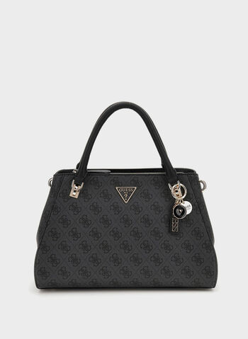 BORSA A MANO NOELLE 4G LOGO, CLO BLK, small