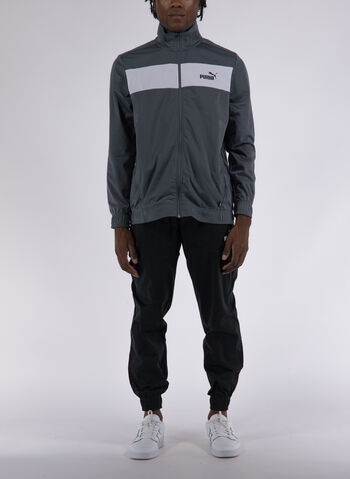 TUTA FULL ZIP CON LOGO, 74 COOL DARK, small