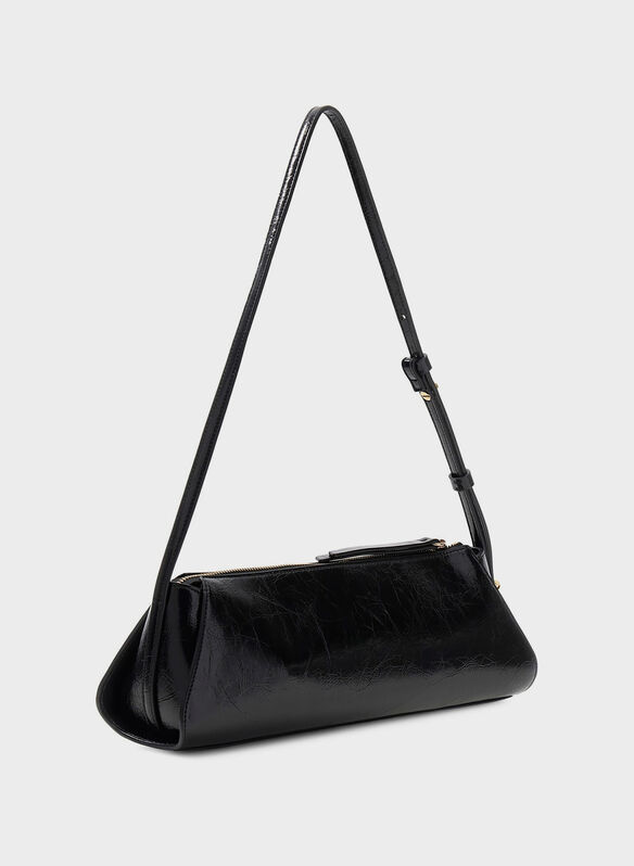 BORSA XENA BAUGUETTE, BLA BLK, medium