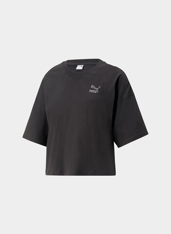 T-SHIRT OVERSIZE DARE TO, 01 BLK, small