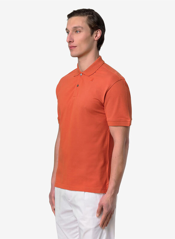 POLO SIMOR PIQUE, 896 ORANGE, medium
