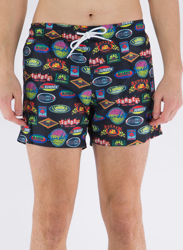 BOXER LEVIN FANTASIA, 004AR BLK, large