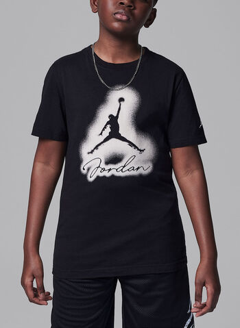 T-SHIRT JORDAN MVP COLLECTION RAGAZZO, 023 BLK, small