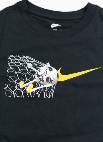 T-SHIRT SOCCER BALL RAGAZZO, 010 BLK, small