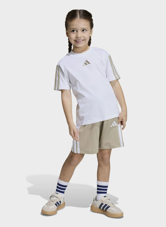 COMPLETINO MANICA CORTA + SHORT BAMBINO, - WHTSABBIA, medium