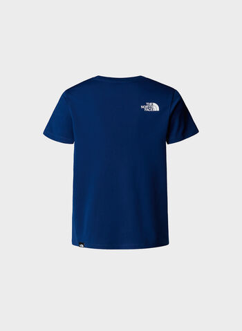 T-SHIRT EASY RAGAZZO, NVY, small