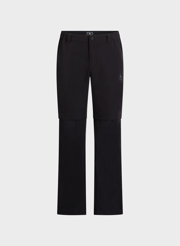 PANTALONE SANNA ZIP OFF - CONVERTIBILI IN SHORT, 057 BLK, medium