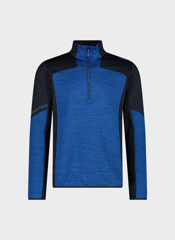 PILE STRETCH PERFORMANCE GRID TECH MELANGE, L834 ZAFFIRO, small