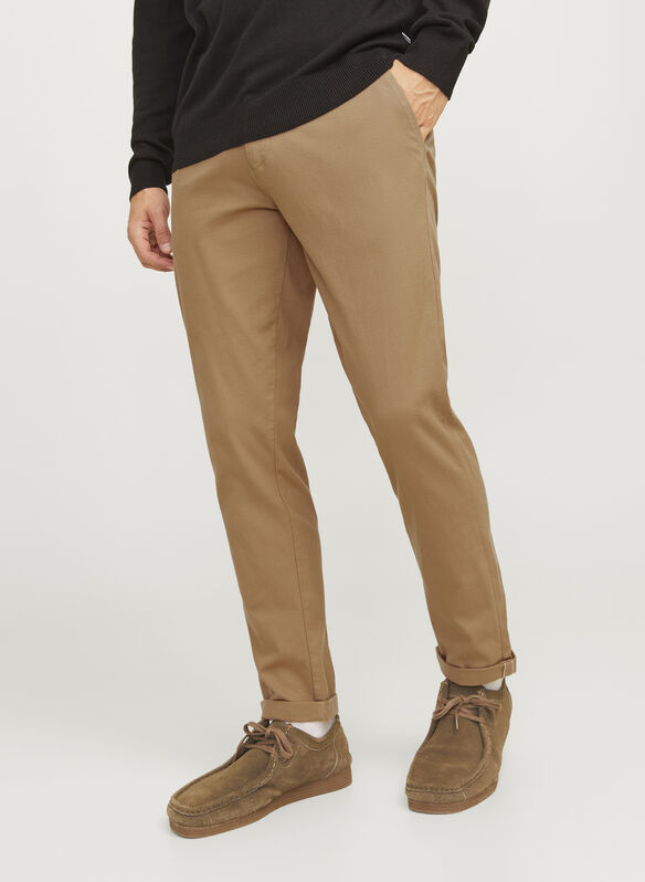 PANTALONE MARCO CHINO, KELP NOCCIOLA, medium