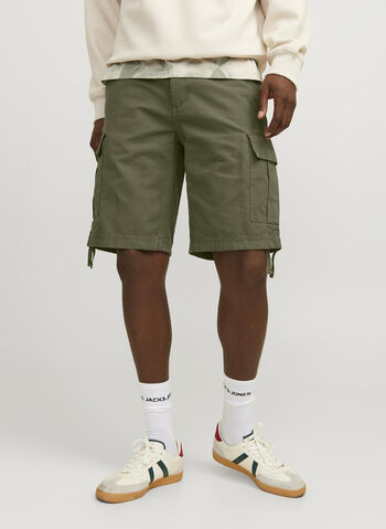 SHORT CARGO CON FONDO REGOLABILE, , small