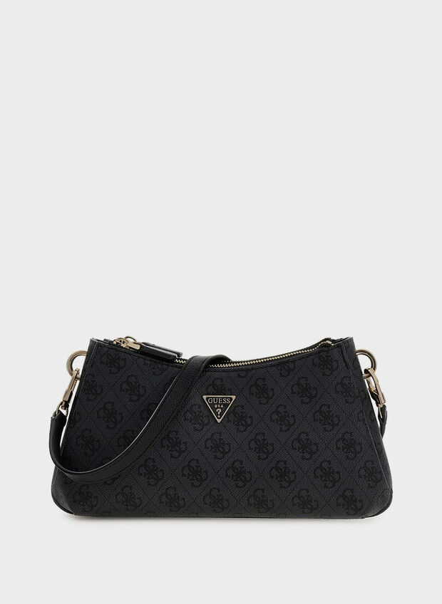 BORSA MINI TRACOLLA NOELLE 4G LOGO, CLO BLK, large