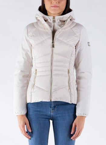 GIACCA NY INSERTO SOFTSHELL, 157AVORIO, small