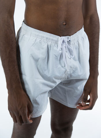 COSTUME BOXER POCKET CHECK, 01 OPTICAL WHT, small