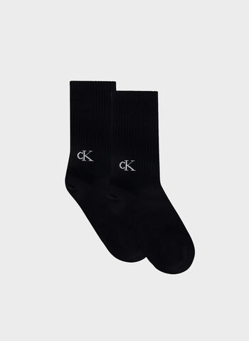CALZA LOGO TAB, 001 BLK, small