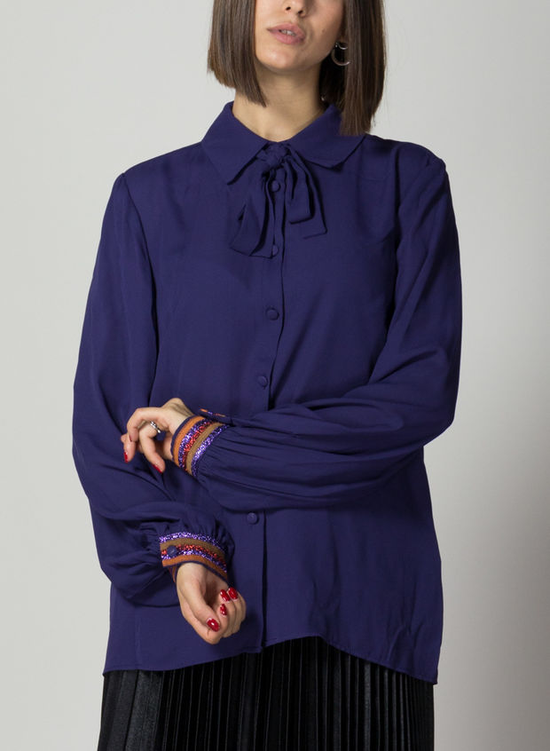 CAMICIA BEDIER, VIOLET, large