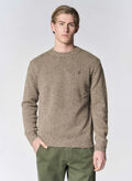 MAGLIONE KARLO GIRO MEL, 522 BEI, thumb