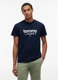 T-SHIRT TJM GRAPHIC LOGO, C1G NVY, thumb