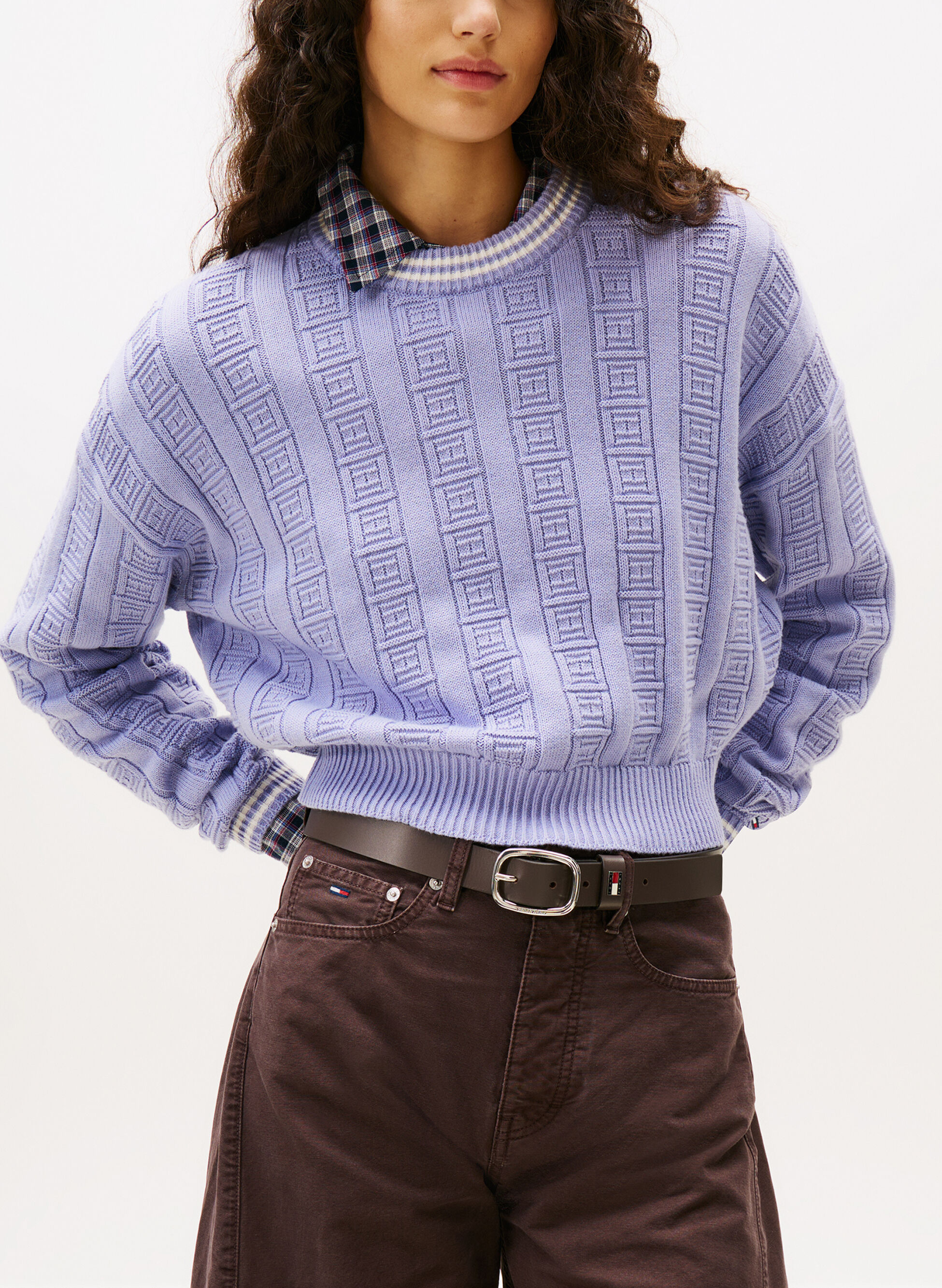 Malgione In Maglia Intrecciata