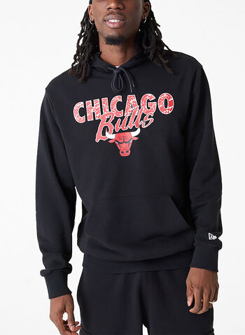 FELPA HOODIE CHICAGO BULLS, BLK, small