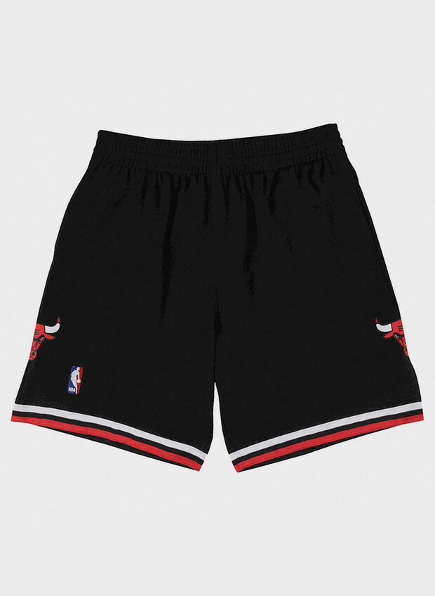 SHORT CHICAGO BULLS, BLK, large