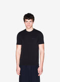 T-SHIRT EXTRA SLIM MICRO, UC001 BLK, thumb