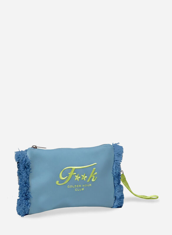 POUCETTE COT SFRANGIATA, LG  AZZURRO, medium