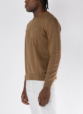 MAGLIONE GIROCOLLO CON LOGO, , small