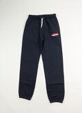 PANTALONE SPORTIVO CON COULISSE RAGAZZO, NVY, thumb