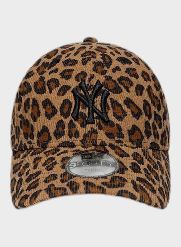 CAPPELLO LEOPARD CORD 9FORTY RAGAZZA, - LEOPARD, medium