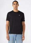 T-SHIRT MODERN MICRO LOGO, KK001 BLK, thumb