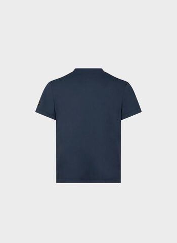 T-SHIRT PAUL TECK, DARK BLUE, small