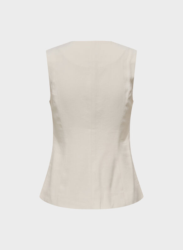 GILET ONLTILA, CLOUD DANCER, medium