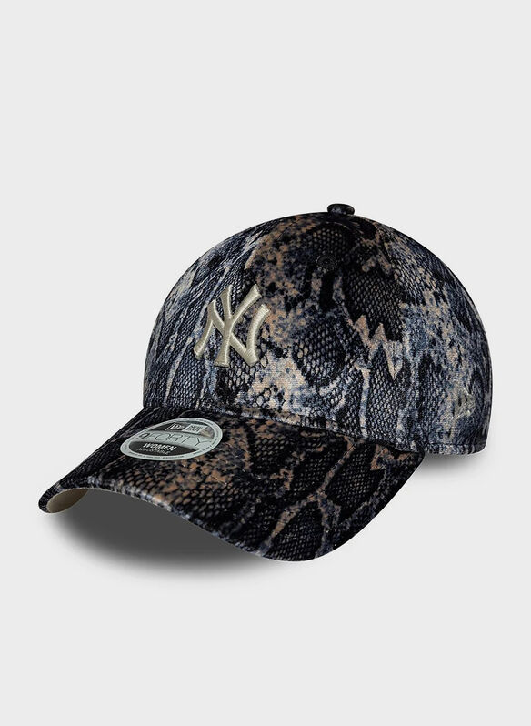 CAPPELLO NYY OCELOT PRINT 9FORTY, - BLK, medium