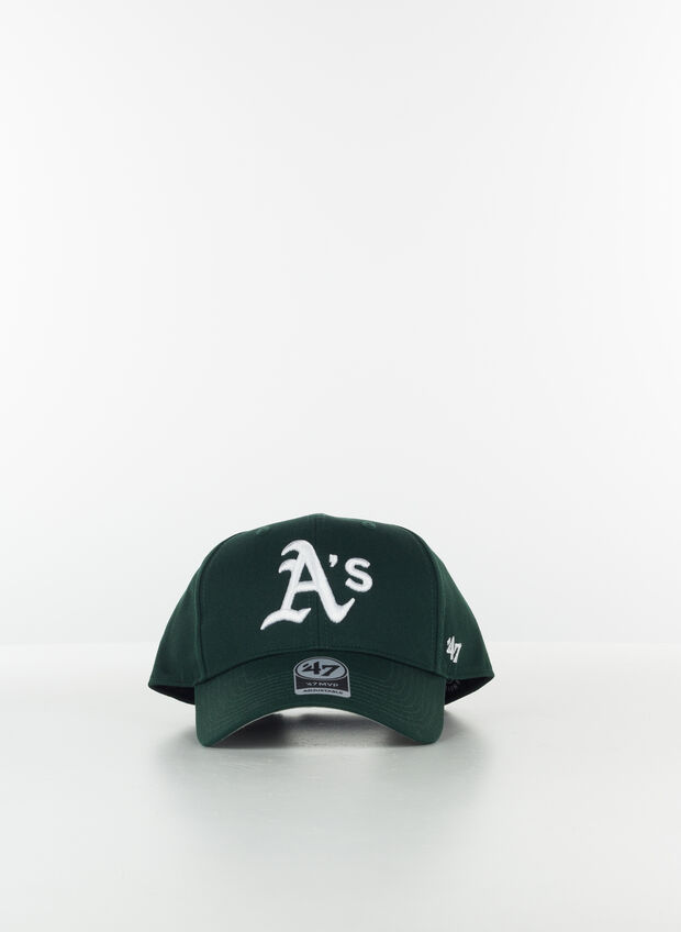 CAPPELLO OAKLAND ATHLETICS RAISED UNISEX, DARK GREEN, large