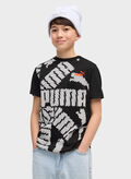T-SHIRT LAB STORY RAGAZZO, 01 BLK, thumb