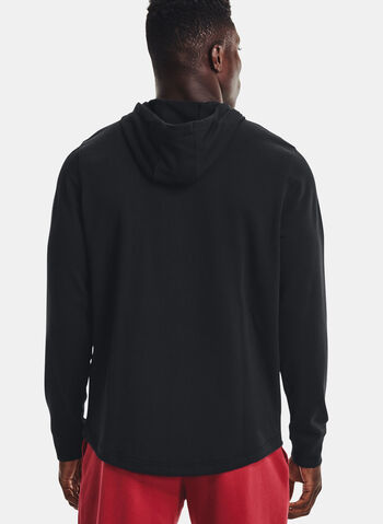 FELPA RIVAL TERRY CON CAPPUCCIO, 0001 BLK, small