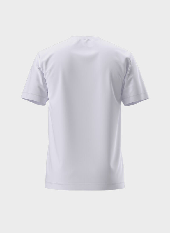 T-SHIRT SIMPLE DOME, WHT, medium