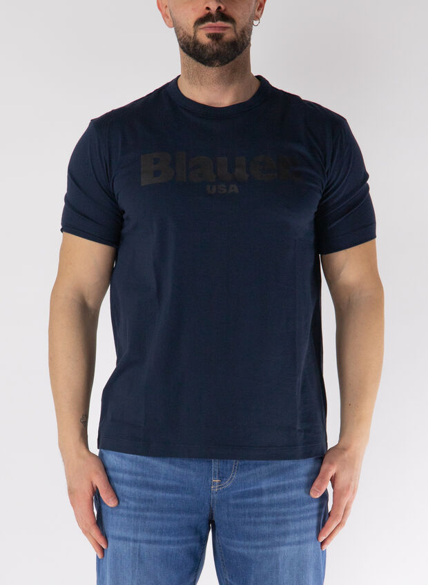 T-SHIRT MAXI LOGO, 888 NVY, large