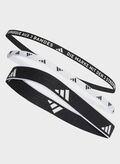 FASCE HAIRBAND 3 PEZZI NEW UNISEX, - BLKWHT, thumb