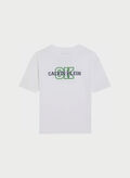 T-SHIRT VARCITY LOGO RAGAZZO, YAF WHT, thumb