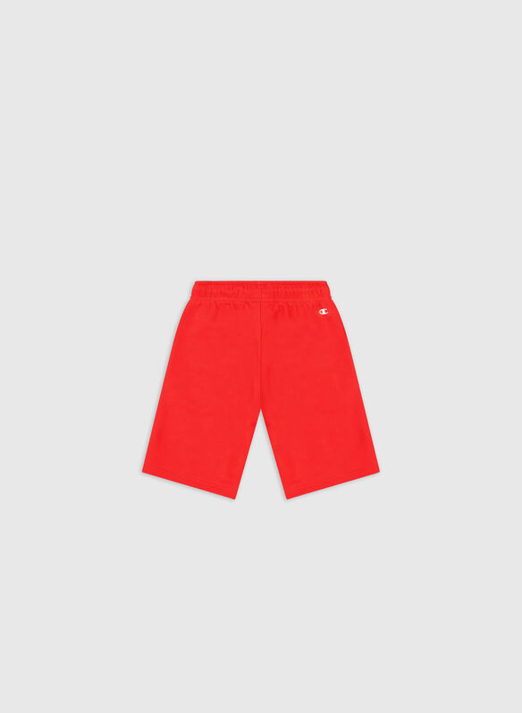 SHORT AMERICAN CLASSIC BIG LOGO RAGAZZO, RS005 RED, medium