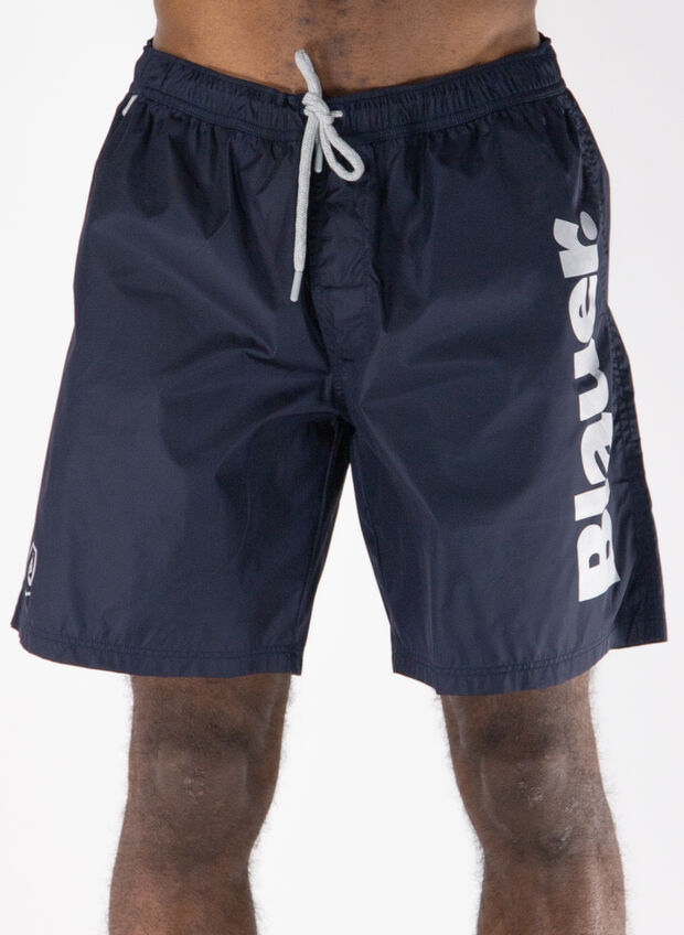 COSTUME BOXER BEACH MAXI LOGO, 888 NVY, large