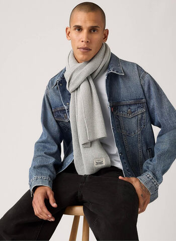 SCIARPA MAGLIA, GREY, small