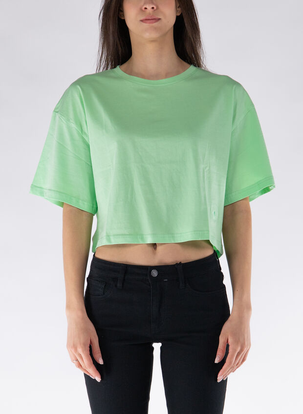 T-SHIRT MIRAM CROP, 428XXX MENTA, large