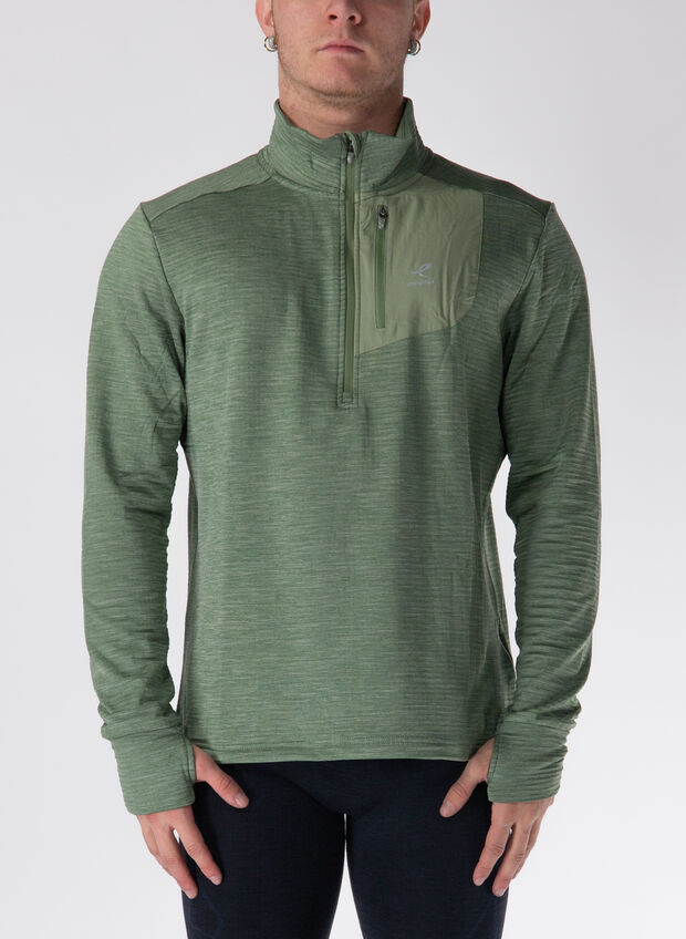 MAGLIA WILLARD 1/2 ZIP, 904 GREEN, large