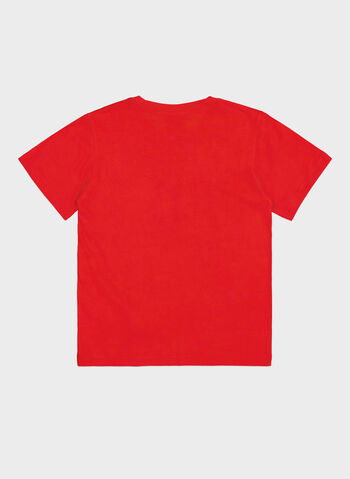 T-SHIRT GRAPHIC SHOP RAGAZZO, RS011 RED, small