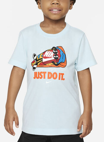 T-SHIRT JUST DO IT  BAMBINO, G25 BLUE, small
