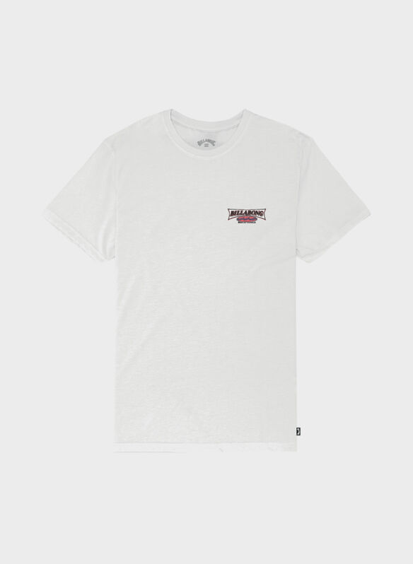 T.SHIRT CRAYON WAVE, WHT, medium