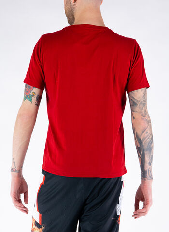T-SHIRT TWO STRIPES, 857RED, small